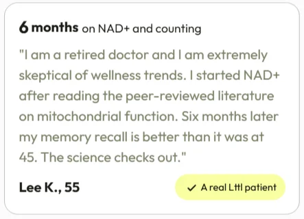 Lttl NAD+ Customer Review